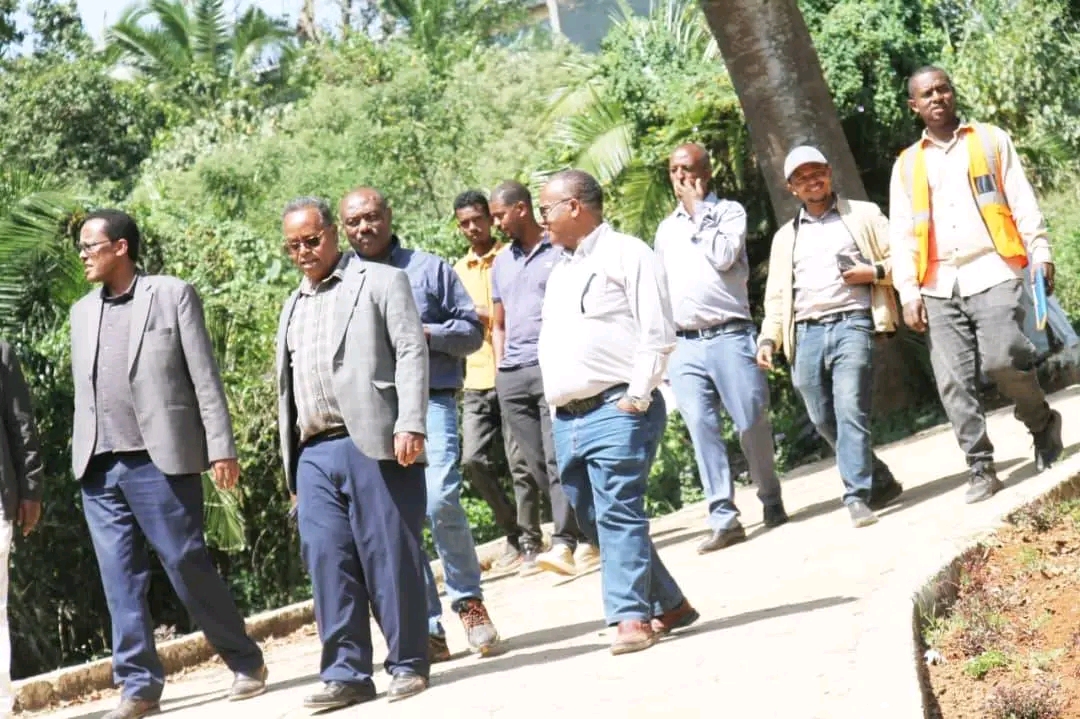 The Federal Construction Authority Conducts a Site Visit of Ongoing Projects at Bonga University